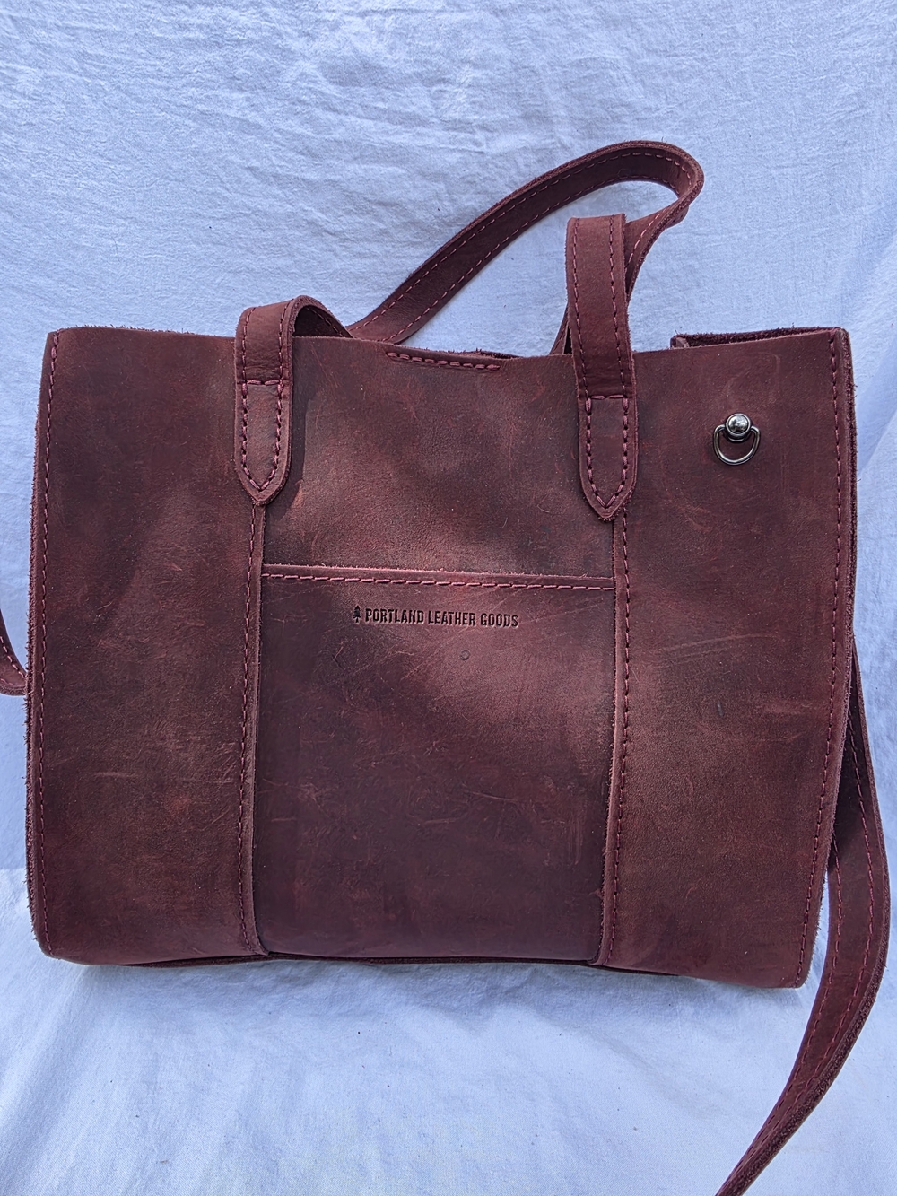 Portland Leather Small Merlot Lola